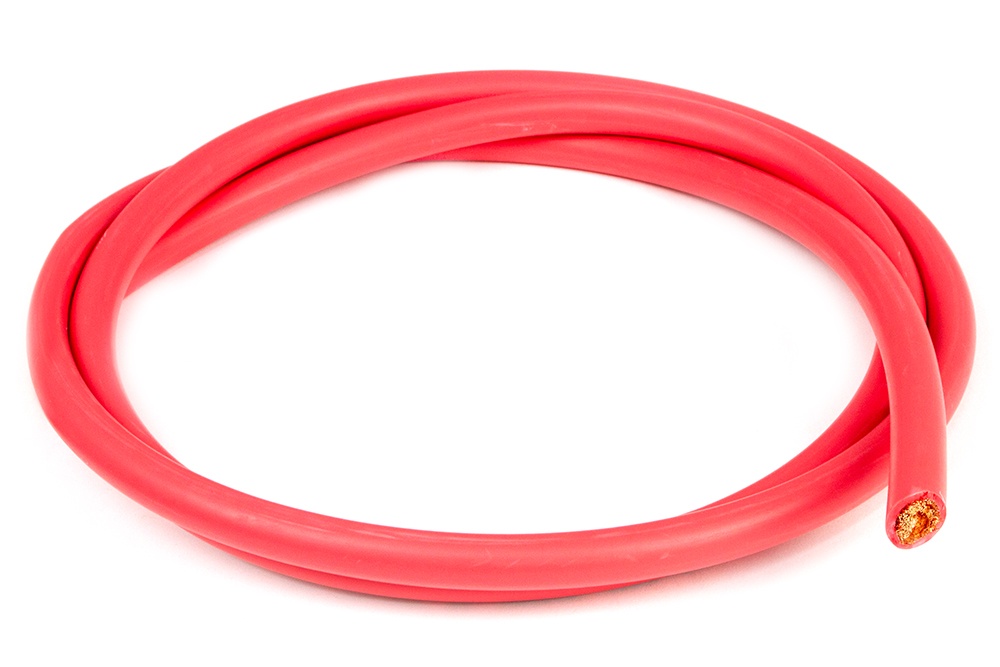 Haltech 1 AWG Battery cable red - Per meter
