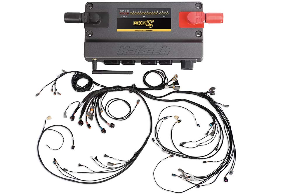 Haltech HT-195406 Nexus R5 VCU + LSx Non DBW Terminated Harness