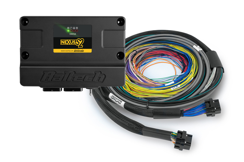 Haltech HT-212200 Nexus S2 ECU + Universal Wire-in Harness - 2.5m (8')